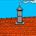 White-smoke-rising-from-the-Sistine-Chapel-chimney-at-Vatican