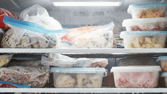 Frozen-food - dailyglowandgrow Frozen foods filled up in the freezer.